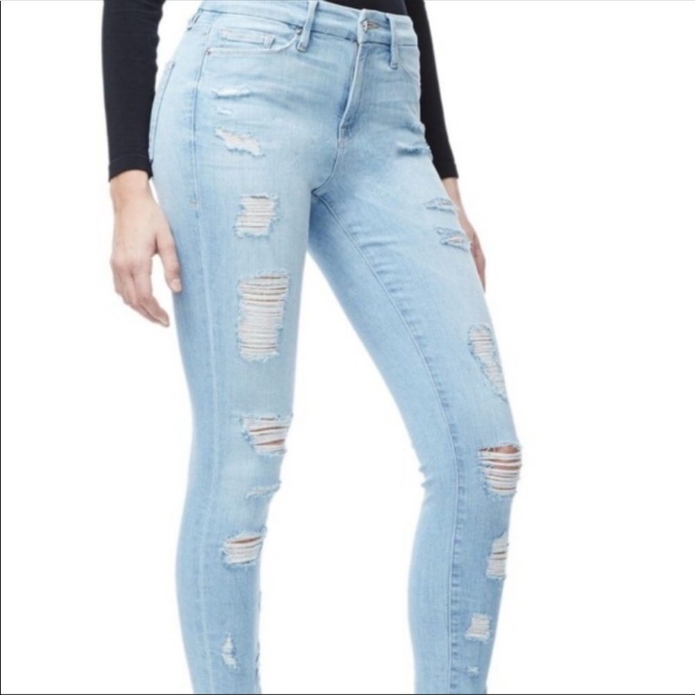GOOD AMERICAN Good Legs Jeans worn ONE time!